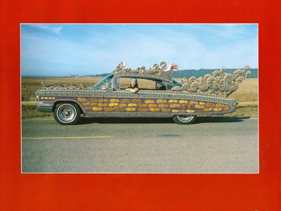 Mad Cad Art Car by Larry Fuente - Wild Wheels By Harrod Blank